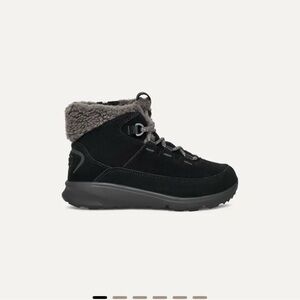 UGG Kids Black and Gray Boots
